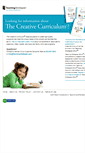 Mobile Screenshot of creativecurriculum.net